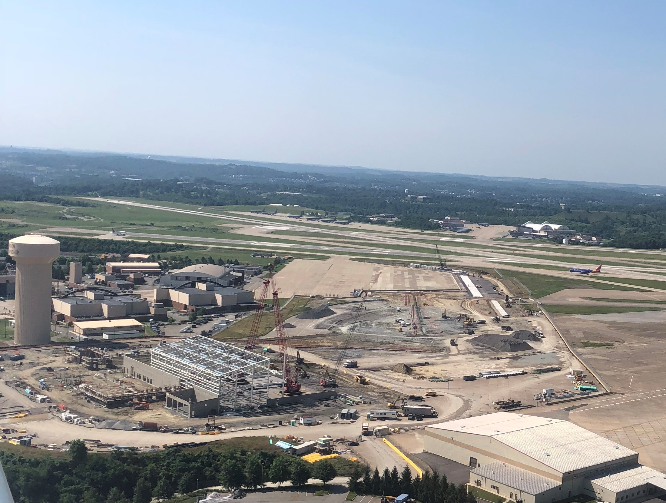 Bird’s Eye View of 911th Air Reserve Base Project