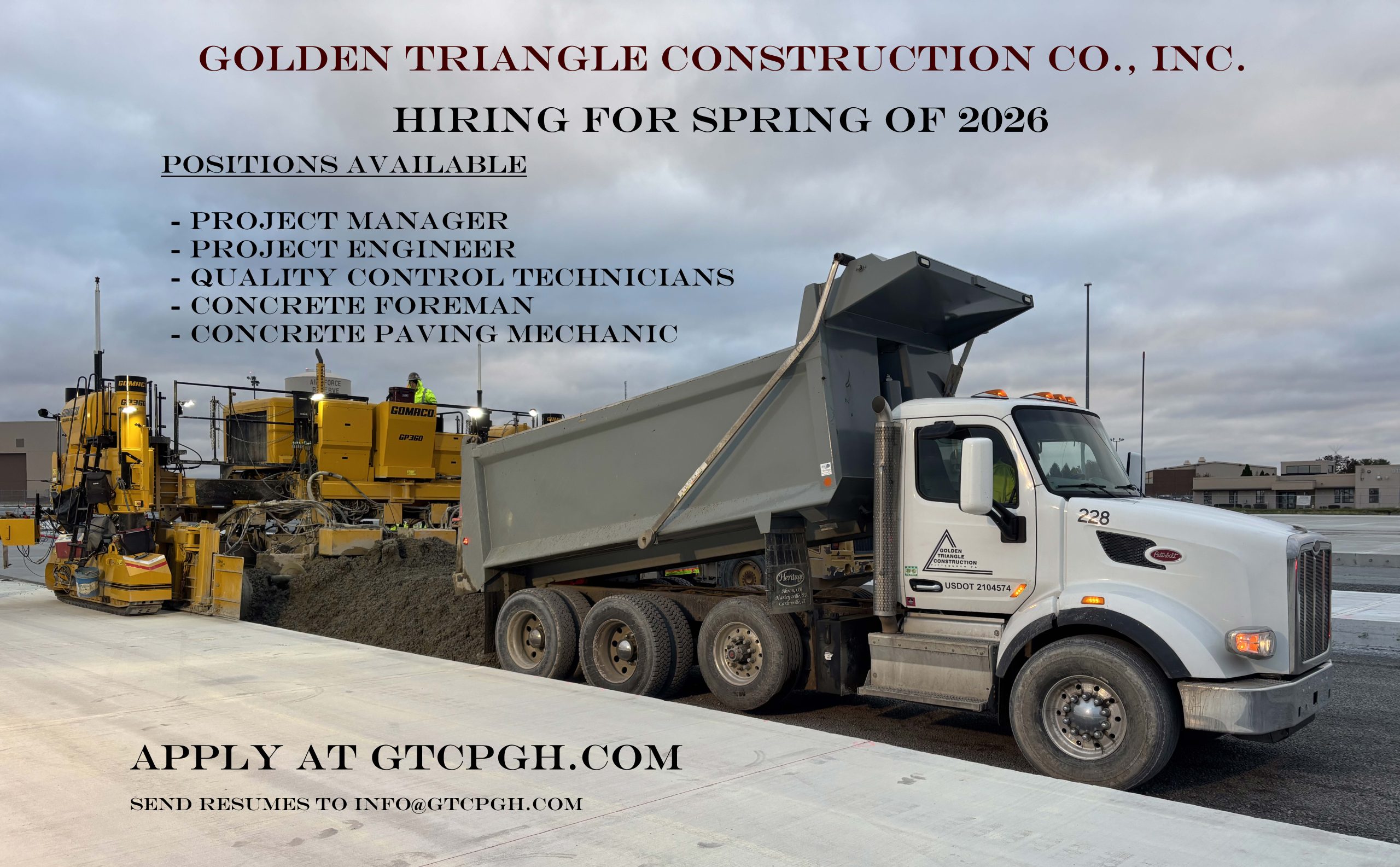 Seeking Qualified Candidates! Open Positions!